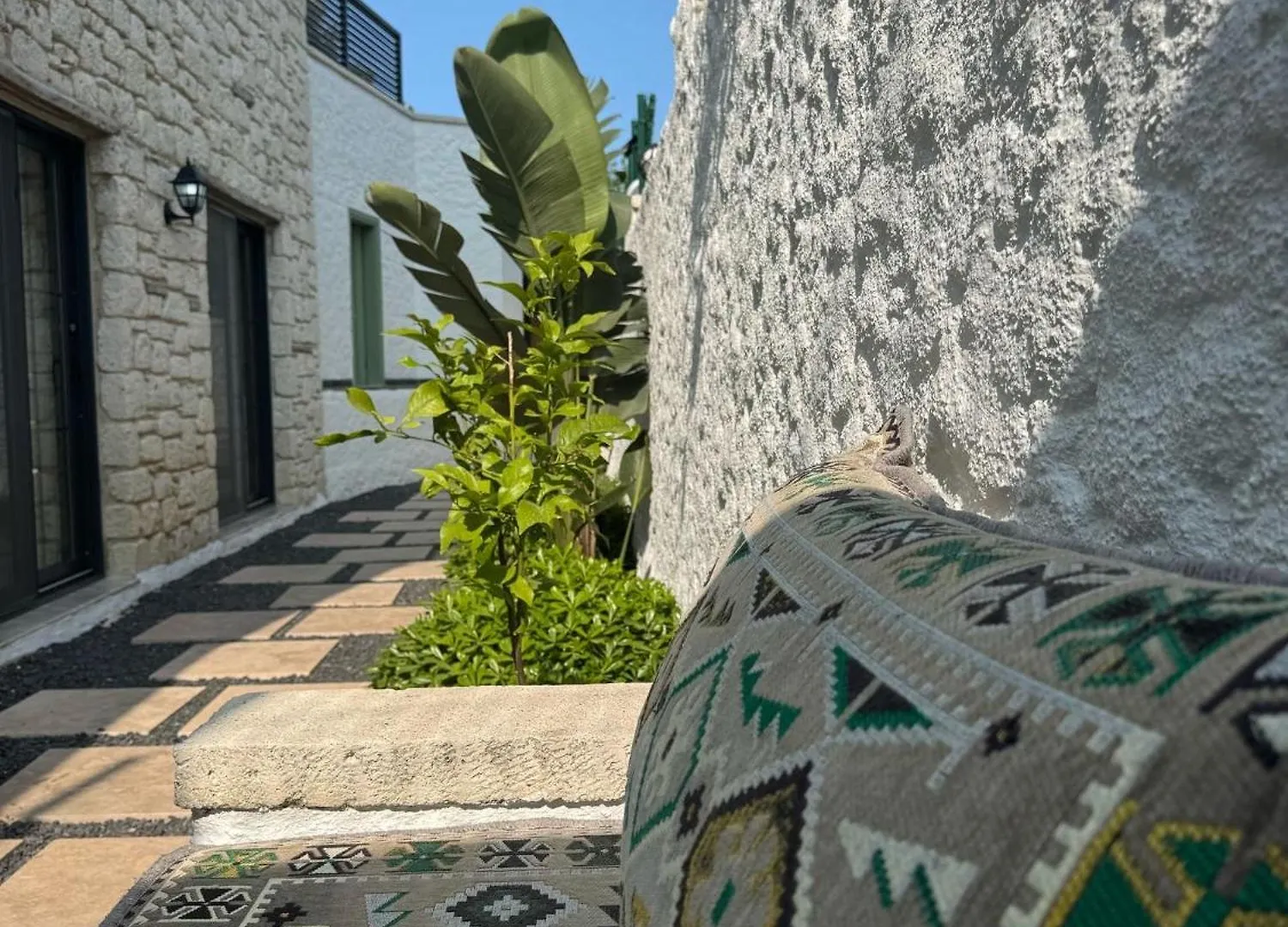 Cesme'De Villa Konforunda Alacati Tas Ev Tasarimli Sifir Esyali Casa de Férias